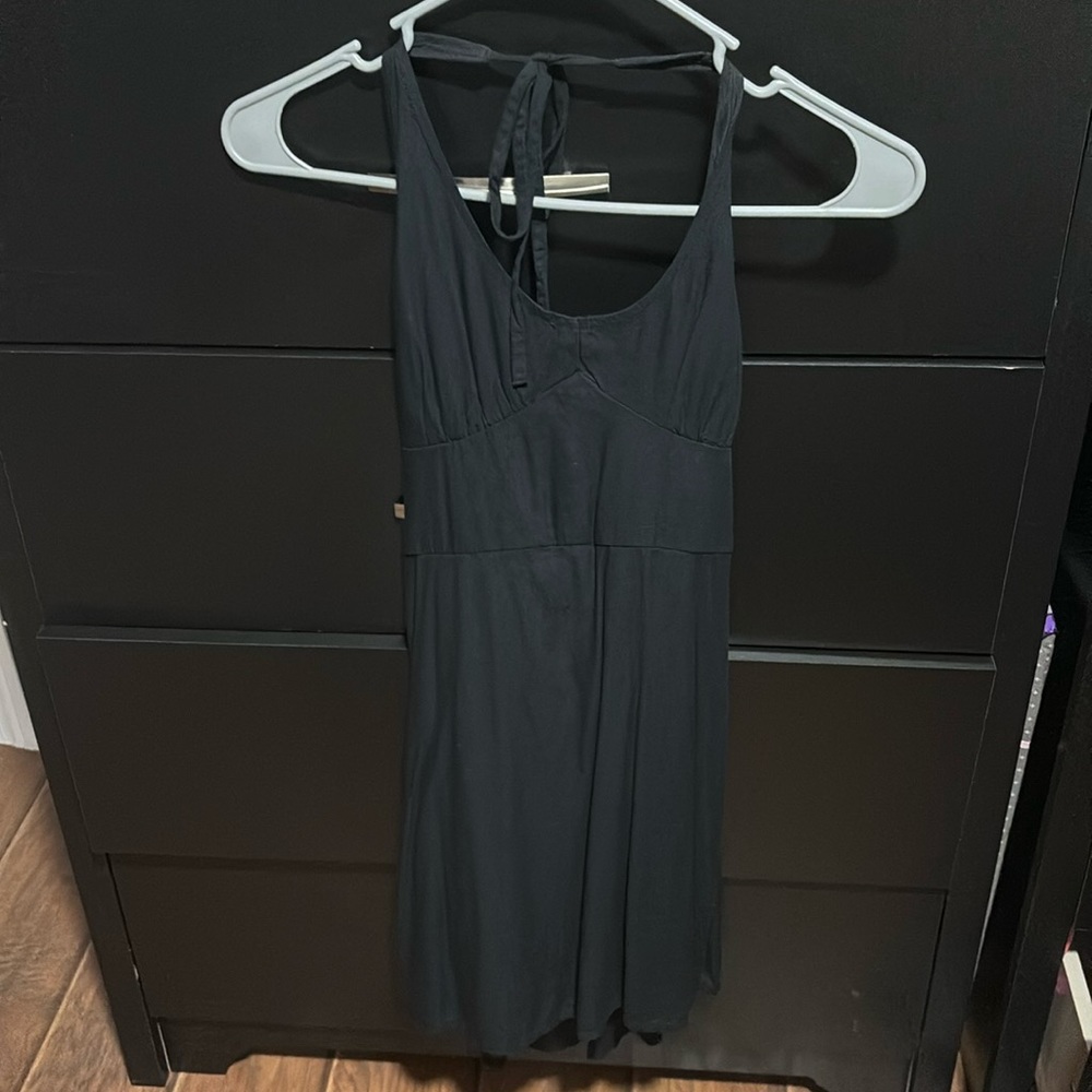 Black sundress short